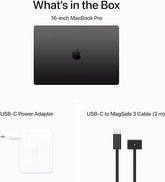 Apple 2023 MacBook Pro Laptop M3 Pro chip with 12‑core CPU, 18‑core GPU: 16.2-inch Liquid Retina XDR Display, 18GB Unified Memory, 512GB SSD Storage. Works with iPhone/iPad; Space Black